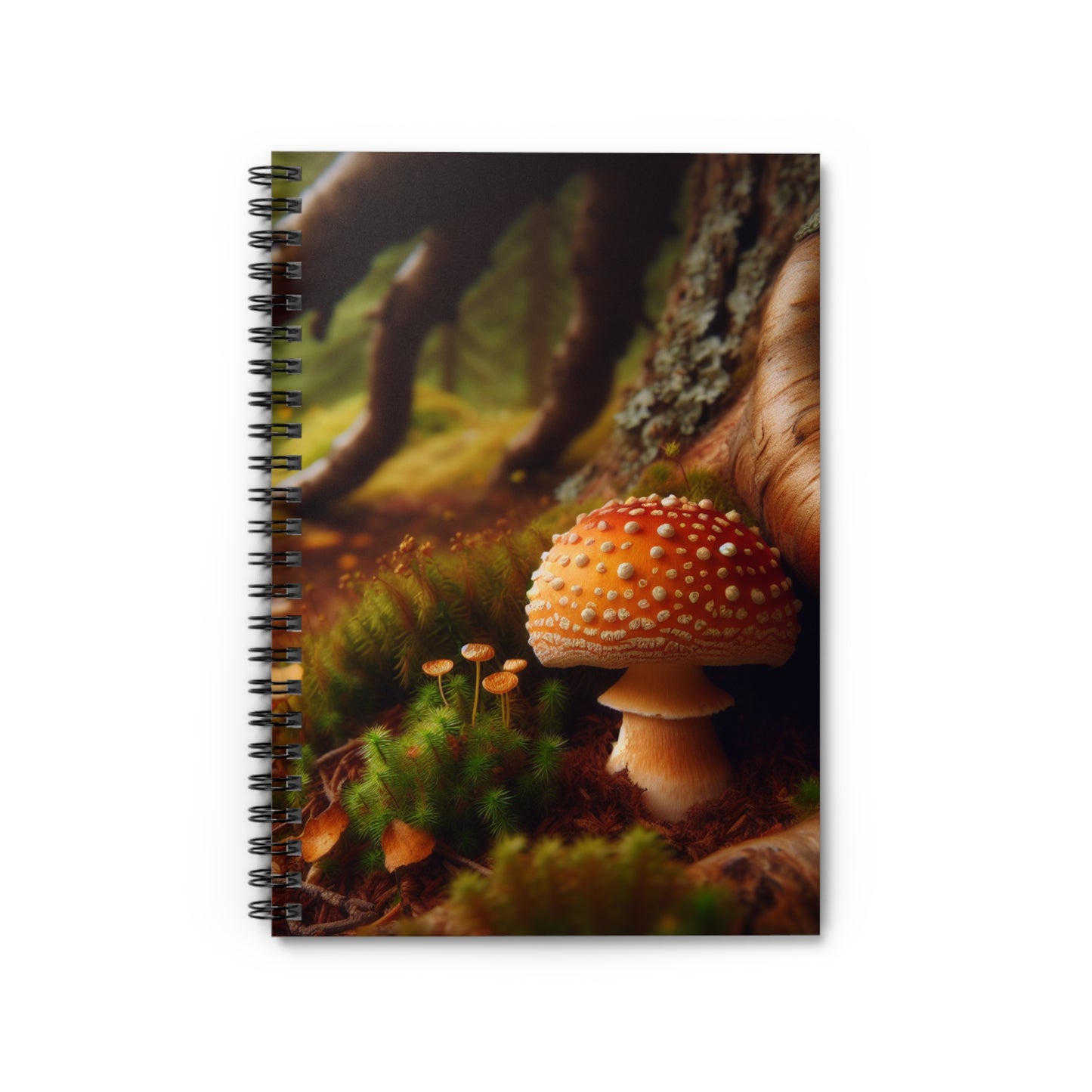 Whimsical Mushroom Spiral Notebook - Perfect for Nature Lovers & Students