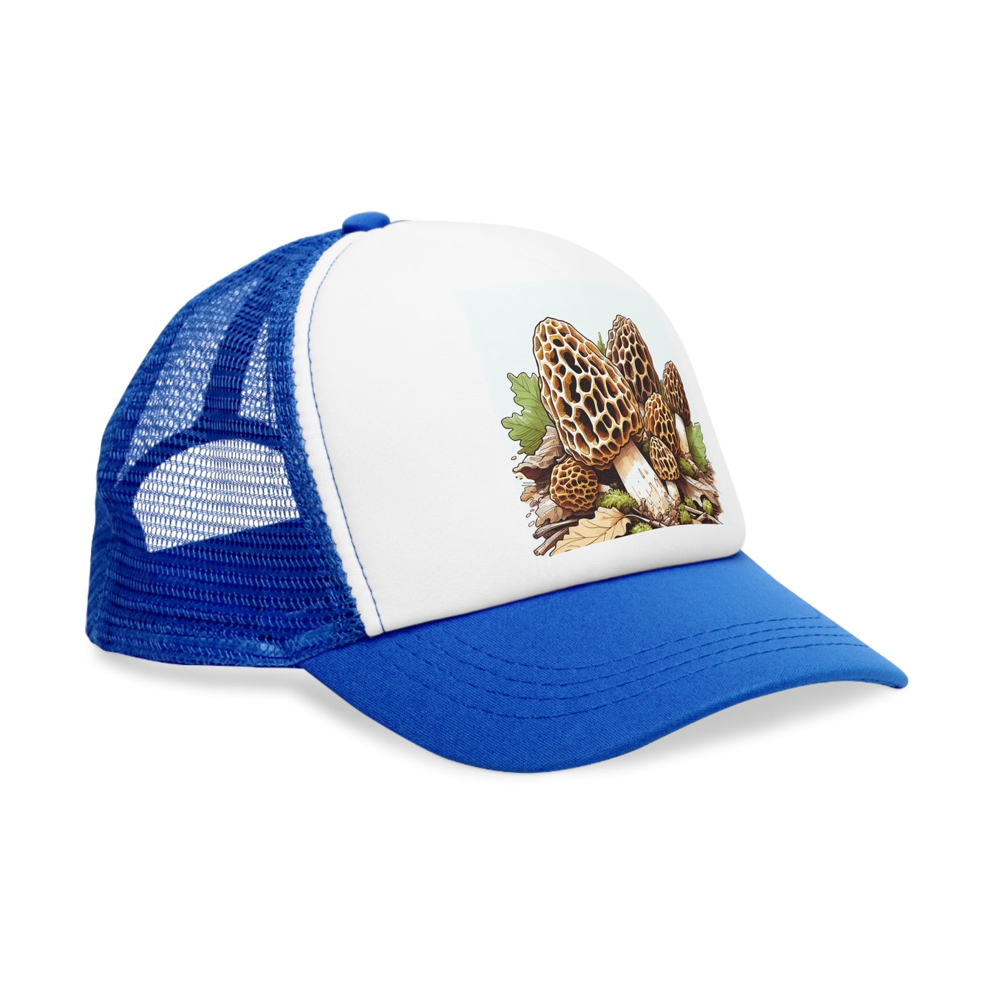 Morel Mushroom Mesh Cap - Nature Lover's Trucker Hat