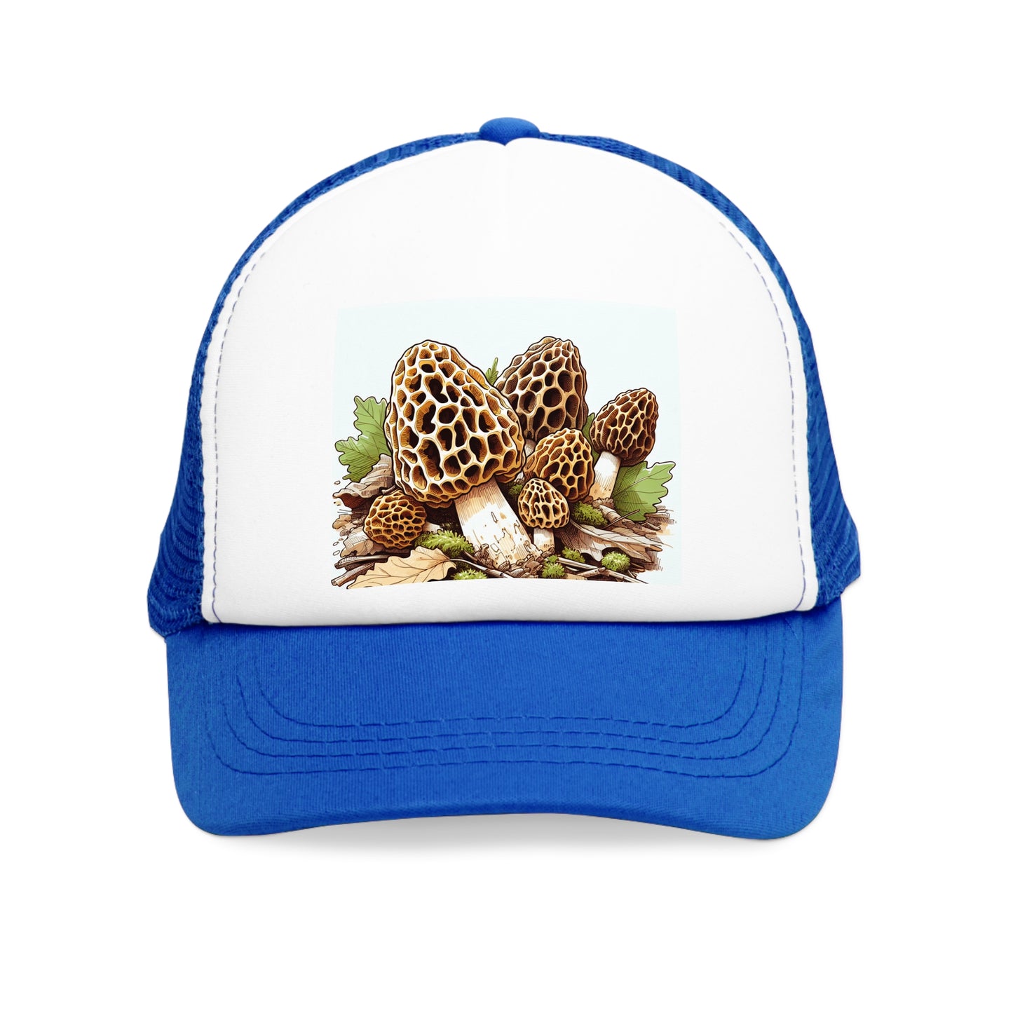 Morel Mushroom Mesh Cap - Nature Lover's Trucker Hat